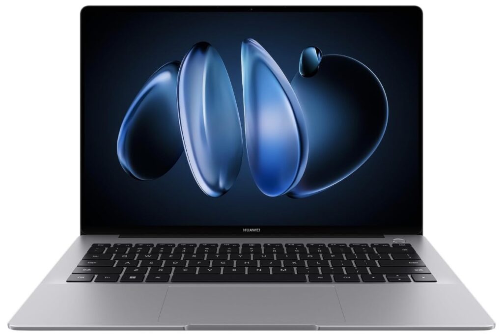 Portátil de 14 pulgadas ultrafino con procesador Intel Core Ultra 5, 16 GB de RAM, pantalla táctil OLED de 3K, batería de larga duración y lector de huellas dactilares Huawei MateBook 14