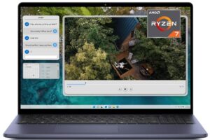 Portátil de 16 pulgadas con procesador Ryzen 7 de última generación, con 16 GB de RAM y 1 TB de almacenamiento SSD Dell Inspiron 16 5645