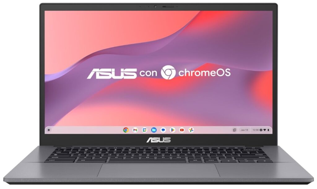 Chromebook con pantalla de 14 pulgadas Full HD con procesador Intel Core, 8 GB de RAM y 128 ó 256 GB de almacenamiento, ASUS Chromebook Plus CX3402CBA